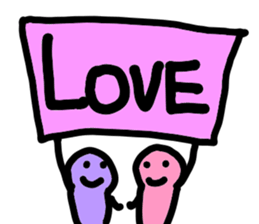 heartwarming illustrations sticker #9619810