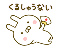 Rabbit Usahina Samurai sticker #9620001