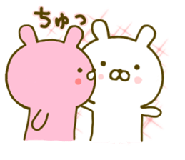 Rabbit Usahina Love 3 sticker #9620298