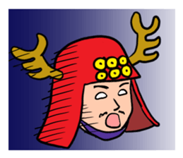 Japanese samurai Mr Sanada sticker #9621139