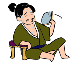 Japanese samurai Mr Sanada sticker #9621148