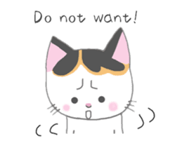 Milu's lovely sticker 2 English version sticker #9621973