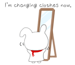 Milu's lovely sticker 2  English version sticker #9621977