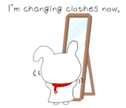 Milu's lovely sticker 2 English version sticker #9621977