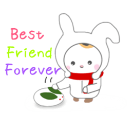 Milu's lovely sticker 2  English version sticker #9621979