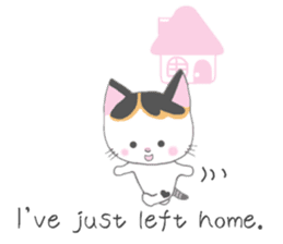 Milu's lovely sticker 2 English version sticker #9621982