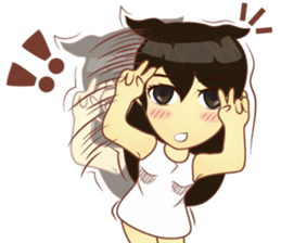 Lady lady little sticker #9622124