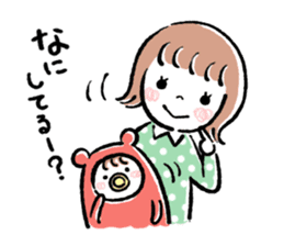 mom&baby NAKAYOSHI stickers sticker #9622689