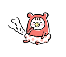 mom&baby NAKAYOSHI stickers sticker #9622713