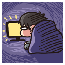 Hi, This is me sticker #9623266