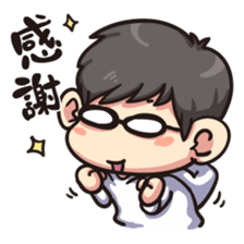 Hi, This is me sticker #9623284