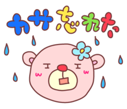PINK-KUMA (Spring) sticker #9623405
