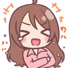 Troublesome Girl sticker #9623433