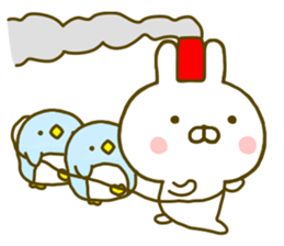 Rabbit Usahina with penpen sticker #9623728