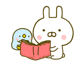 Rabbit Usahina with penpen sticker #9623741