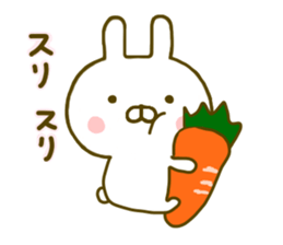 Rabbit Usahina with penpen sticker #9623744