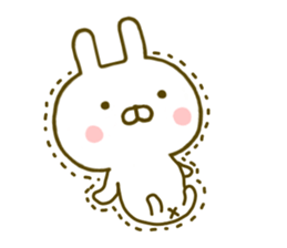 Rabbit Usahina with penpen sticker #9623753