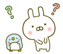 Rabbit Usahina with penpen sticker #9623755