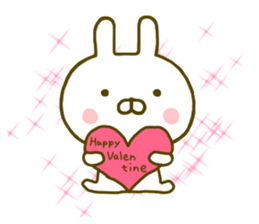 Rabbit Usahina with penpen sticker #9623760