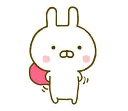 Rabbit Usahina with penpen sticker #9623761