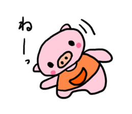 Spring event of pig mother sticker #9624219