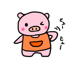 Spring event of pig mother sticker #9624224