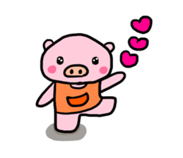 Spring event of pig mother sticker #9624225