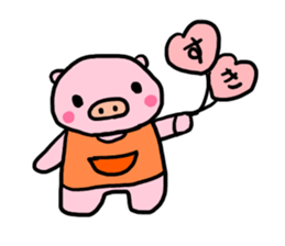 Spring event of pig mother sticker #9624227