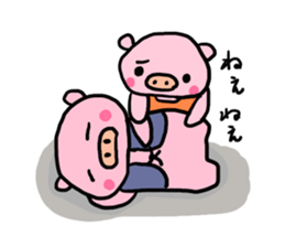 Spring event of pig mother sticker #9624231