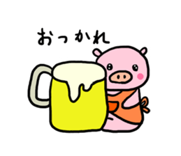 Spring event of pig mother sticker #9624242