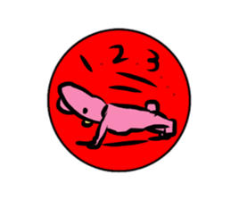 The Hare and the Tortoise. sticker #9624301