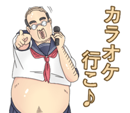 Hugh school girls(Middle age) sticker #9624470