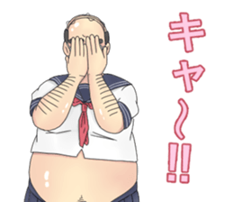 Hugh school girls(Middle age) sticker #9624475