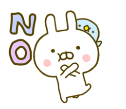 Rabbit Usahina Yokutukau sticker #9624692