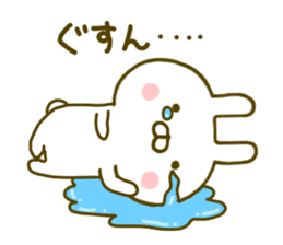 Rabbit Usahina Yokutukau sticker #9624721