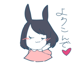 Ms.Rabbit Girl sticker #9624745