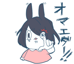Ms.Rabbit Girl sticker #9624747