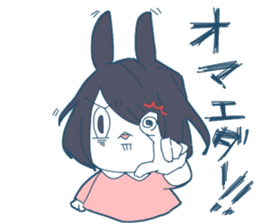 Ms.Rabbit Girl sticker #9624747