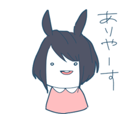 Ms.Rabbit Girl sticker #9624749