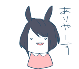 Ms.Rabbit Girl sticker #9624749