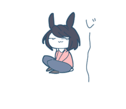 Ms.Rabbit Girl sticker #9624763