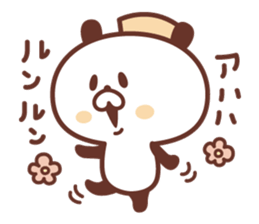 Of nurses "who worries Nurse" panda sticker #9625014