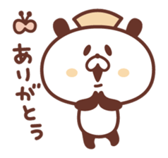 Of nurses "who worries Nurse" panda sticker #9625020