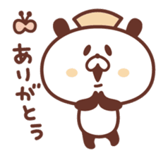 Of nurses "who worries Nurse" panda sticker #9625020