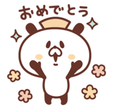 Of nurses "who worries Nurse" panda sticker #9625023