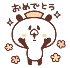 Of nurses "who worries Nurse" panda sticker #9625023