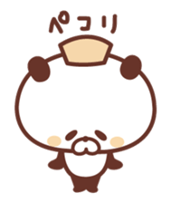 Of nurses "who worries Nurse" panda sticker #9625024