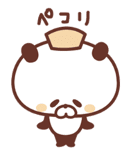 Of nurses "who worries Nurse" panda sticker #9625024