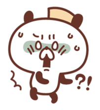 Of nurses "who worries Nurse" panda sticker #9625028