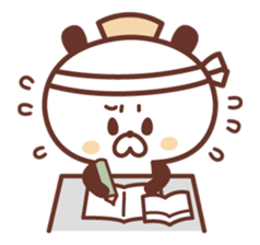 Of nurses "who worries Nurse" panda sticker #9625037